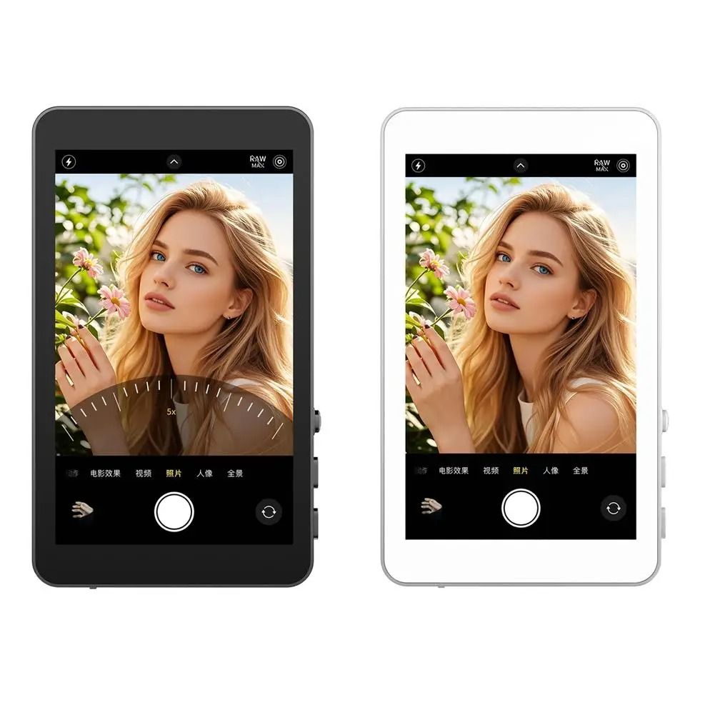 Selfie Monitor Screen Rear Portable Vlog Display with Magnetic Mount for Phone Camera