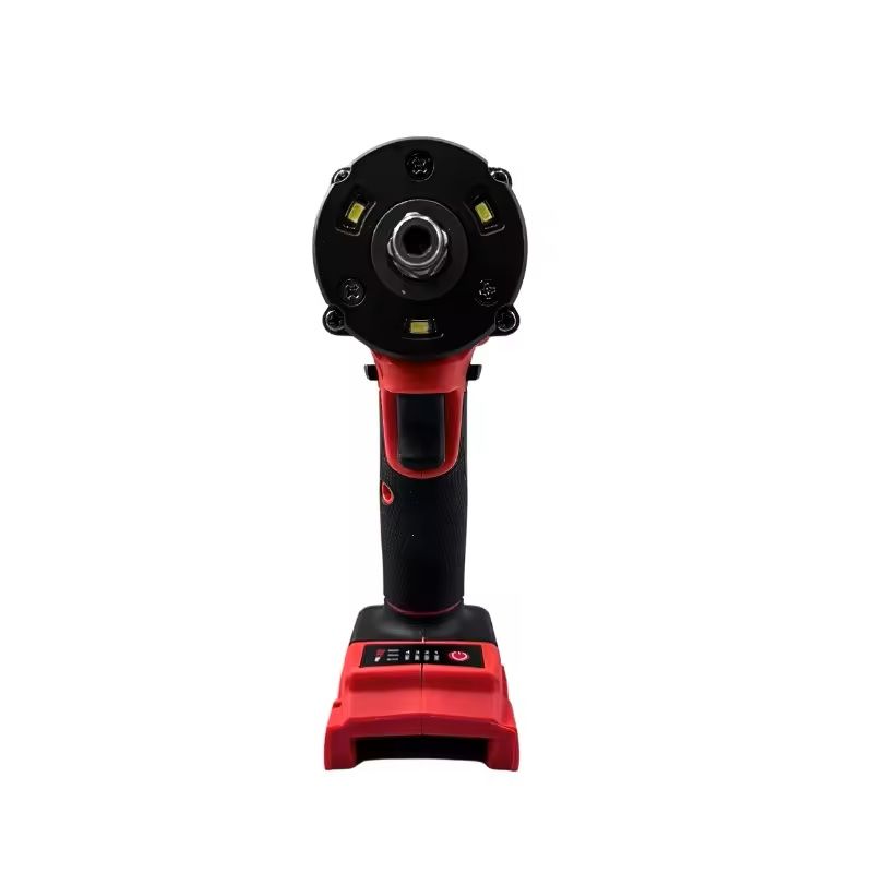 Cordless Brushless Impact Wrench with 1/2 Inch Drive for Car and Truck Repair Using 18V Battery Power