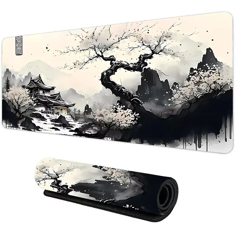 Moonlight Aura XXL Gaming Desk Mat - Large Mouse Pad with Non Slip Base