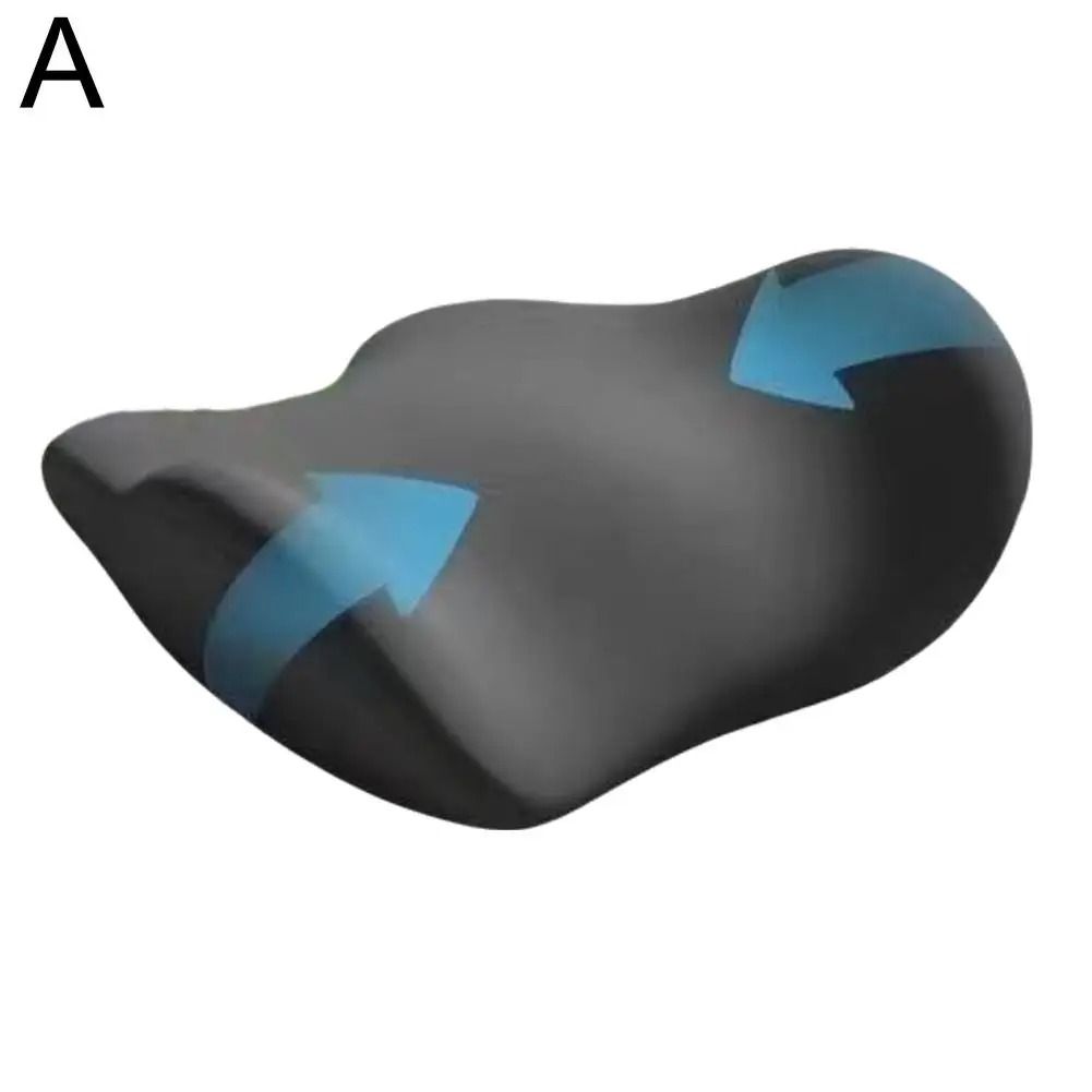 Ergonomic Lumbar Support Pillow Memory Foam Back Cushion Sleep Lower Back Support
