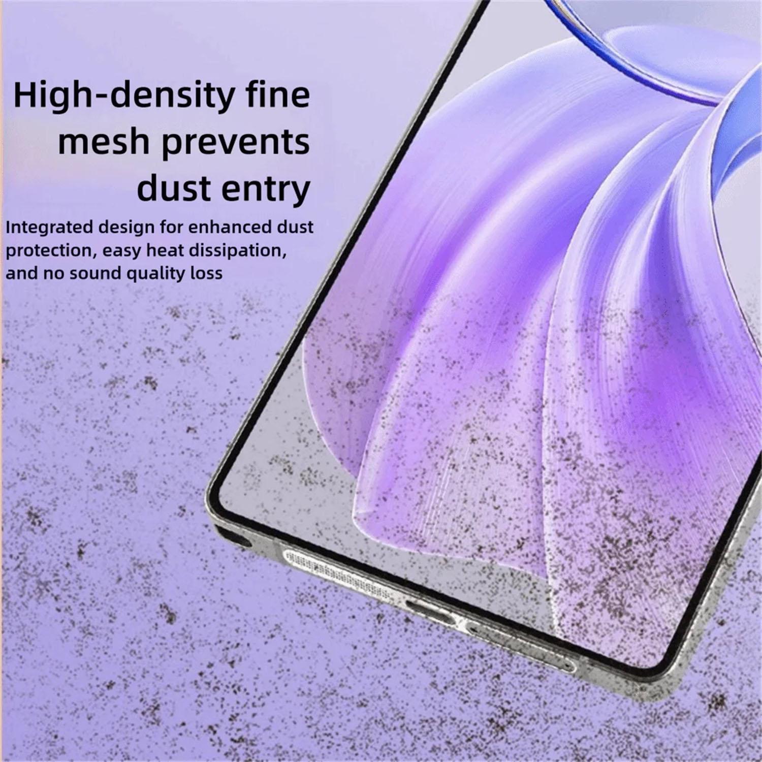 Metal Galaxy S26 Ultra Speaker Dust Cover, High Density Metallic Integrated Protection Mesh