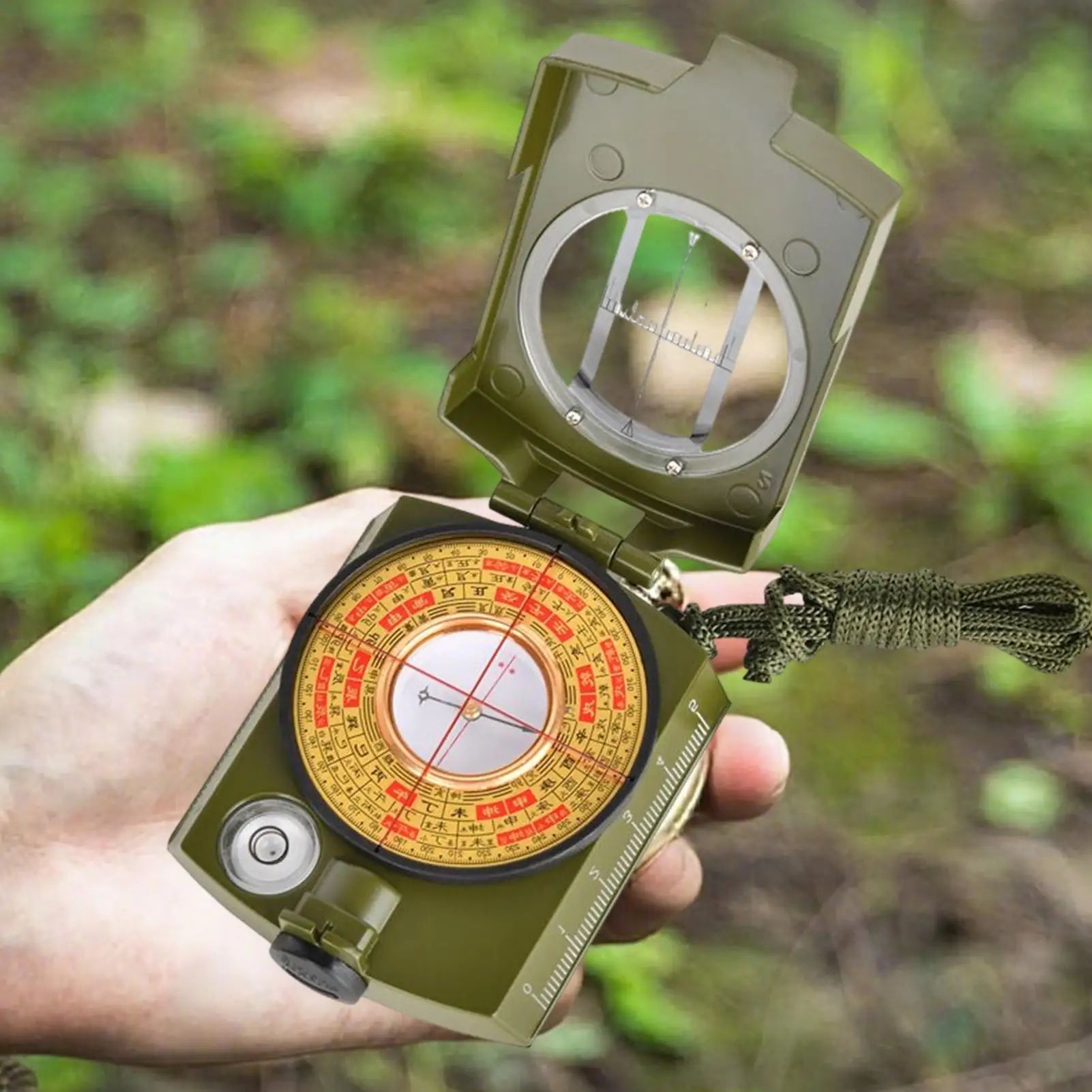 Precision Waterproof Hiking Compass for Camping Survival Navigation Gear