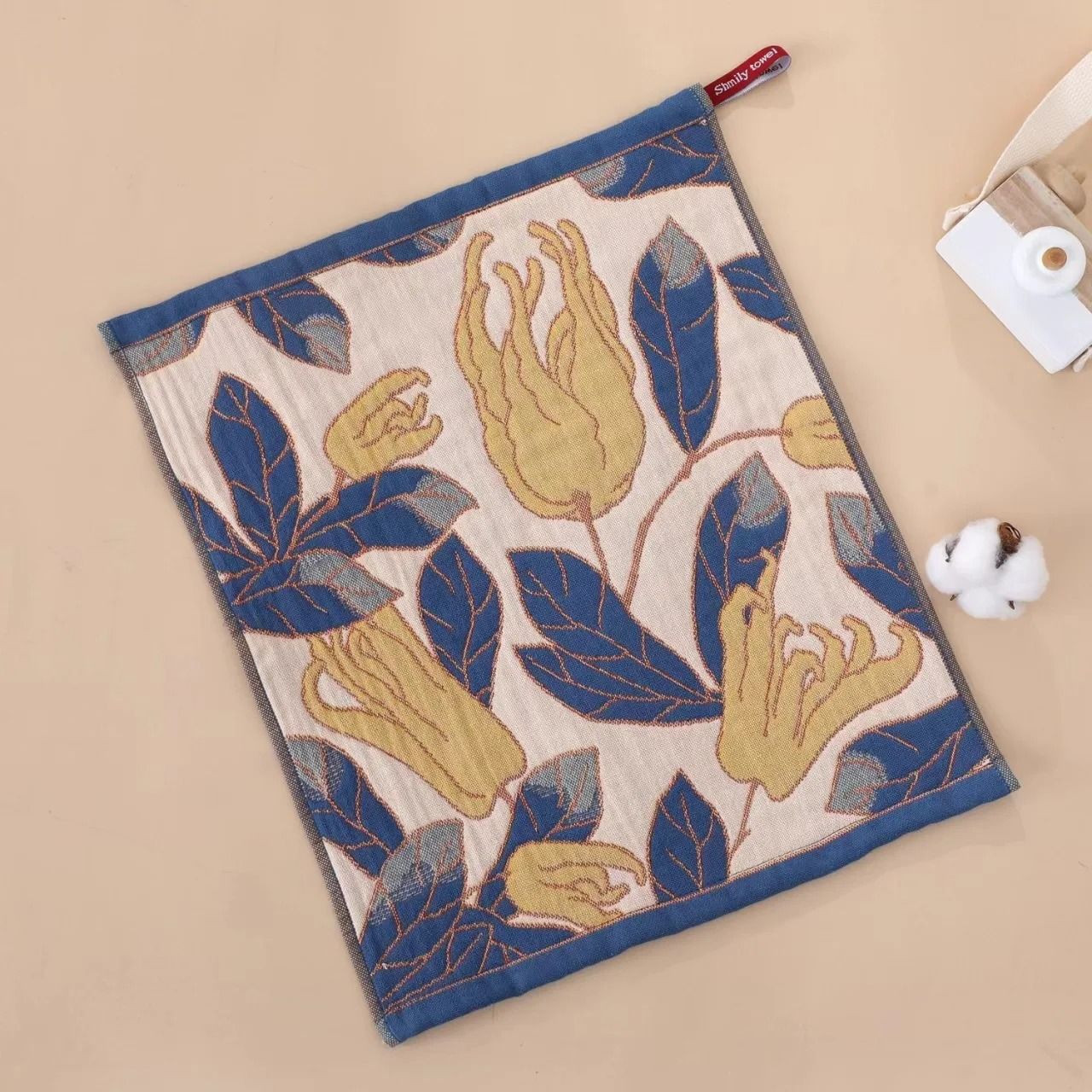 Cotton Gauze Kitchen Towel 34 x 40 cm 4 Layer Quick Dry Dish Cloth