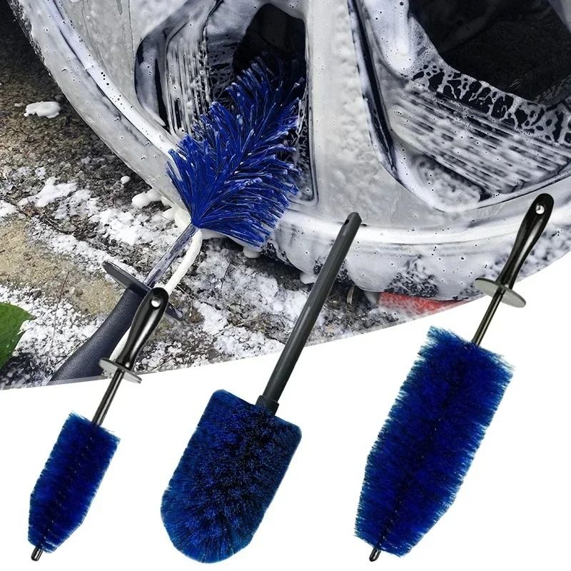 Microfiber Long-Handle Wheel & Rim Brush