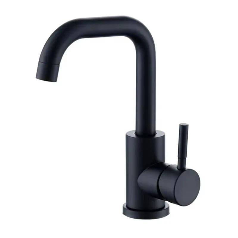 304 Stainless Steel Bathroom Sink Mixer Faucet