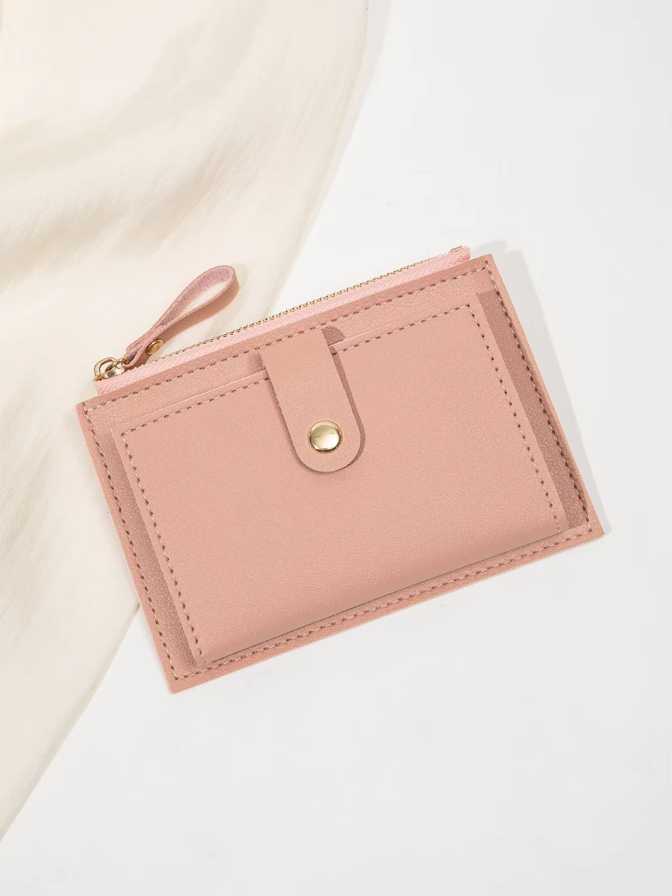 SlimChic Ultra-Thin PU Leather Mini Card Wallet
