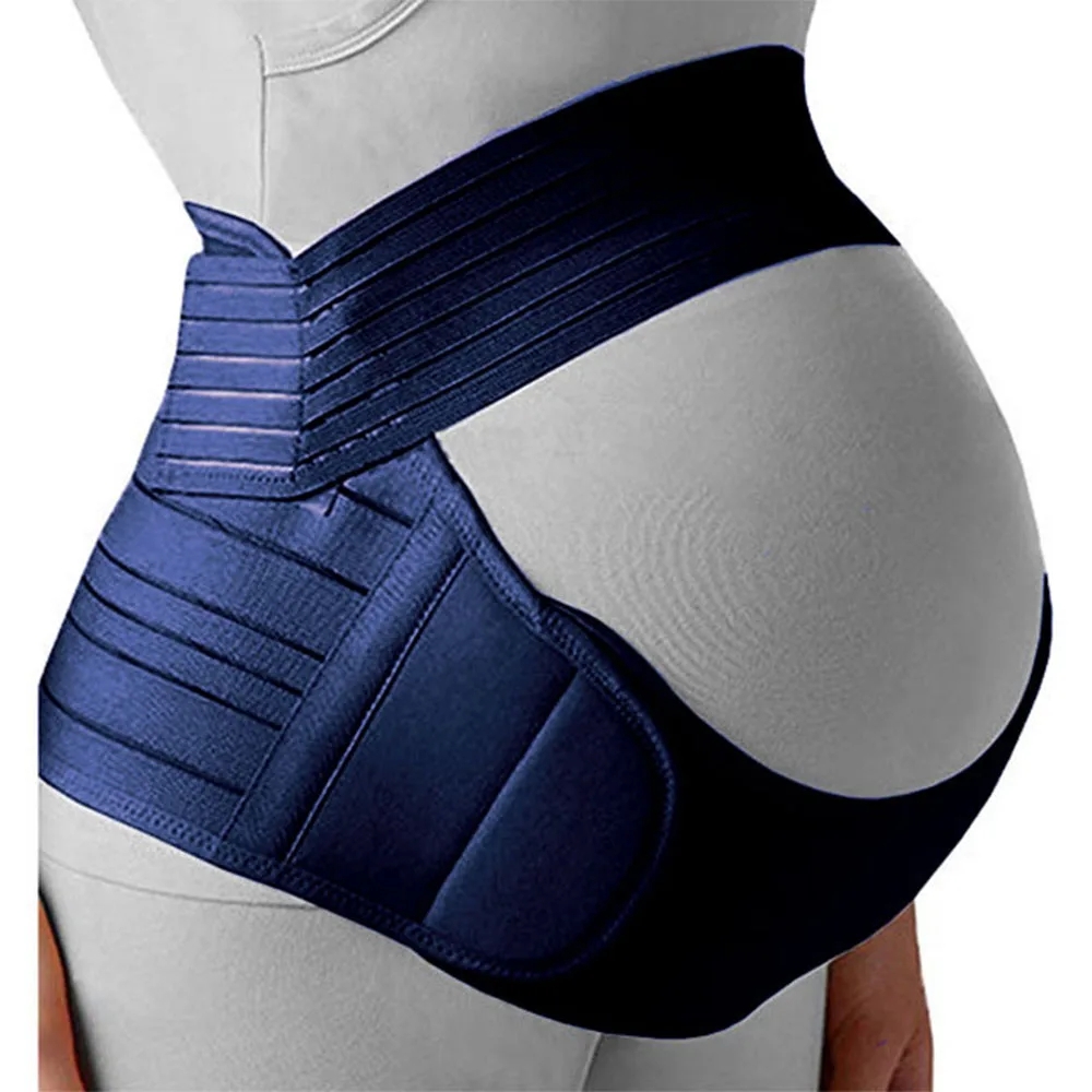 Pregnant Women Support Belly Band, Adjustable Waist Care Maternity Abdomen Brace Protector for Back Support