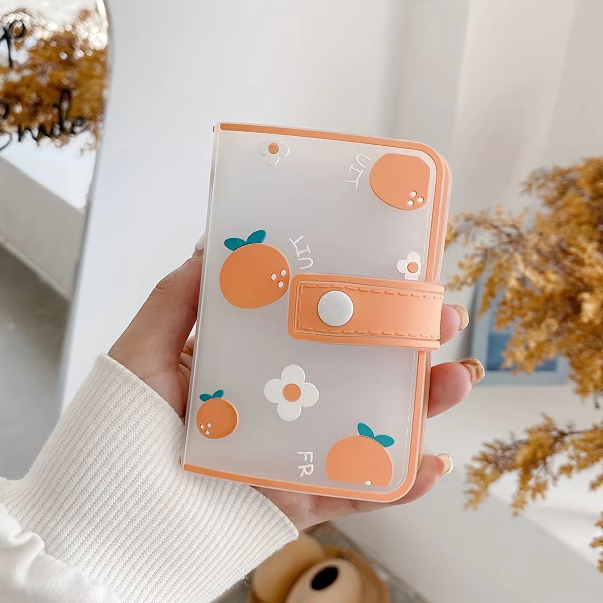 Women's Compact Leather Card Holder – Stylish & Lightweight Everyday Wallet
