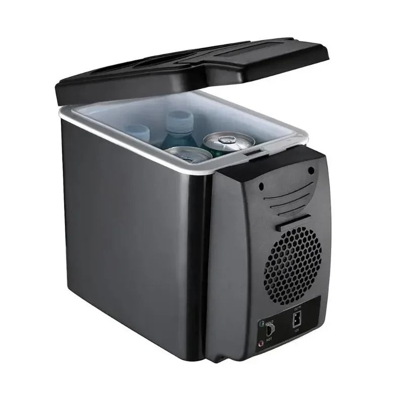 6L Electric Car Portable Ice Box | Dual-Use Vehicle Mini Fridge & Freezer | Professional Cooling & Heating Device