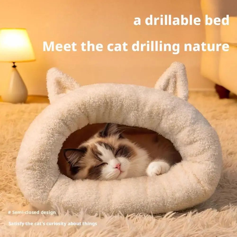 Plush Pet Sleeping Bag Bed