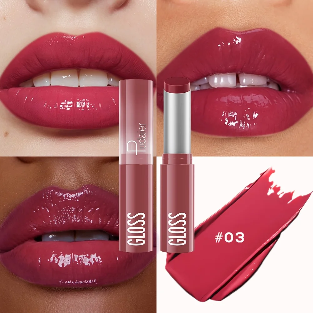 Waterproof Lip Gloss Plumping Shine Matte Nude Long Lasting Finish