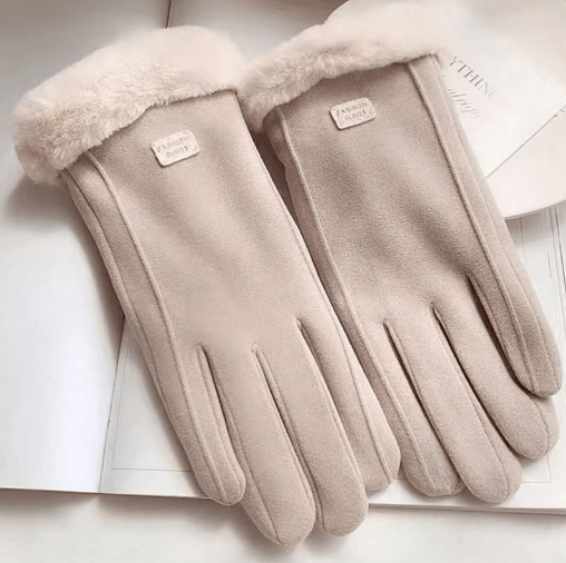 Womens Thermal Cycling Gloves Winter Warm Riding Gloves with Soft Lining
