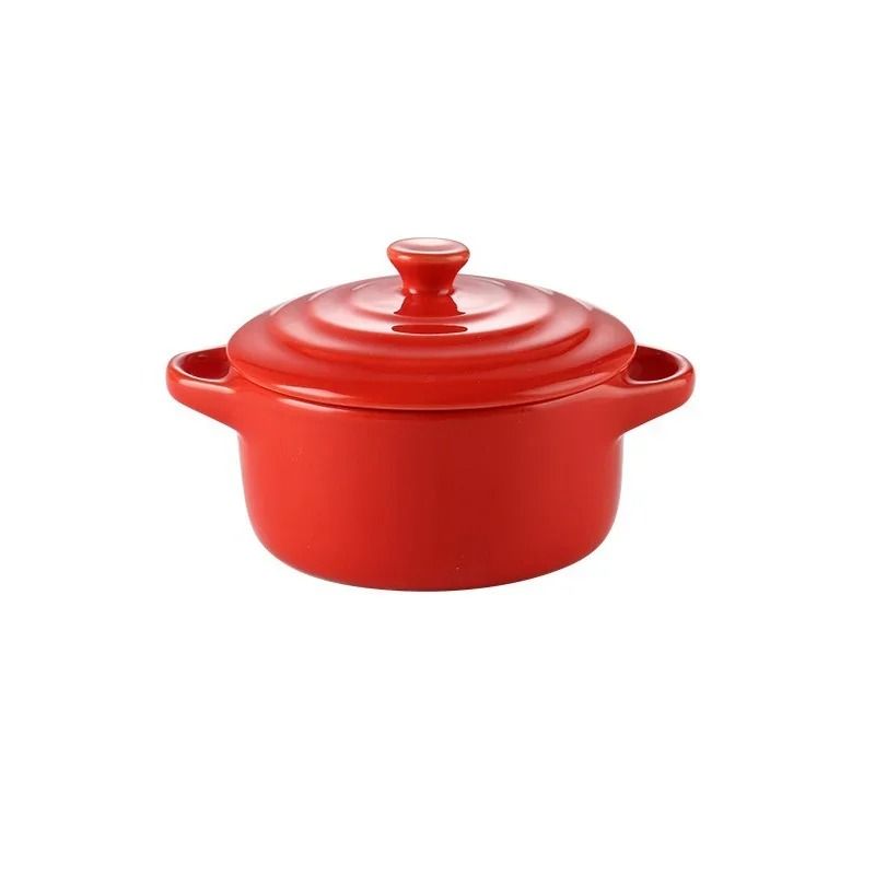 Artisan Glazed Infusion Ramekin with Integrated Lid
