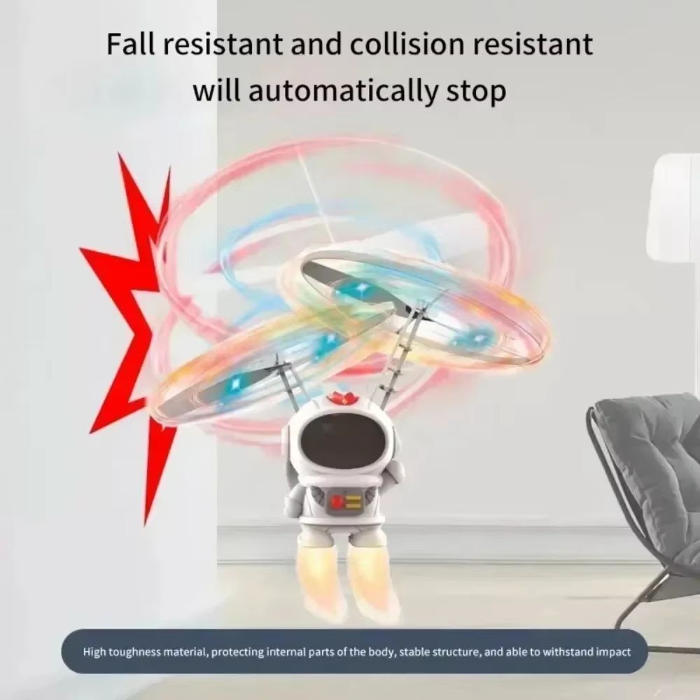 Mini Astronaut Hand-Controlled Drone Toy with USB Charging