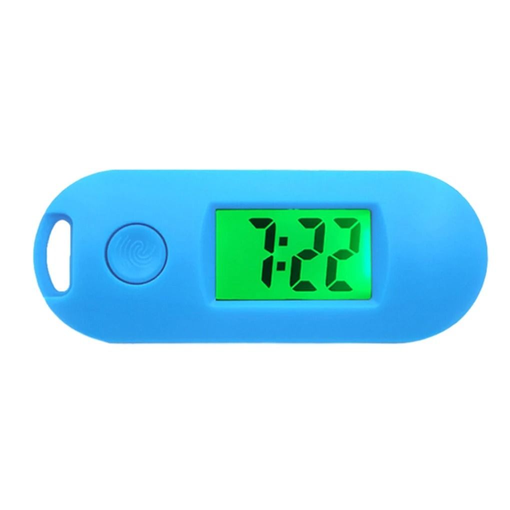 Mini Keychain Luminous Digital Pocket Watch