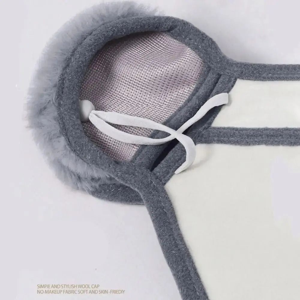 Winter Thermal Earmuffs Mask Windproof Dustproof Earflap