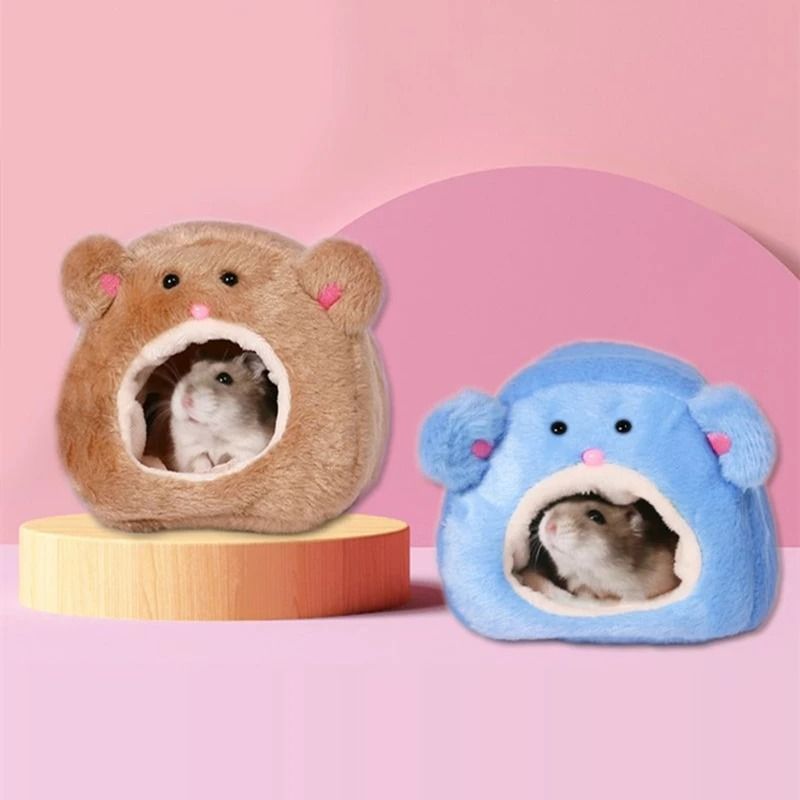 Hamster Soft Warm Bed and Rat Hammock – Winter Pet Cage House Hanging Nest