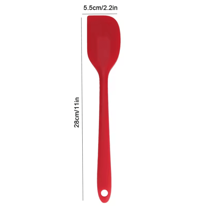 Heat-Resistant Silicone Cream Spatula – Non-Stick Butter & Baking Scraper Tool