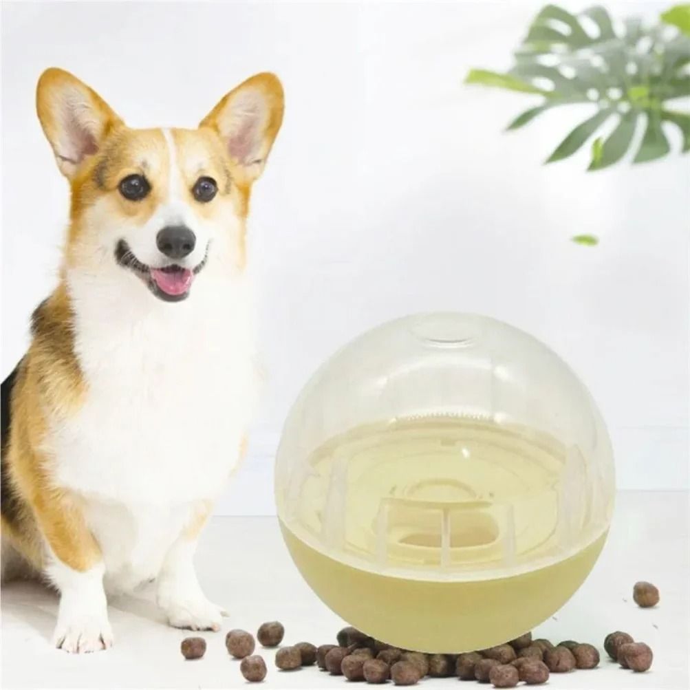 Adjustable Pet Treat Dispensing Ball – Interactive IQ Training & Slow Feeder