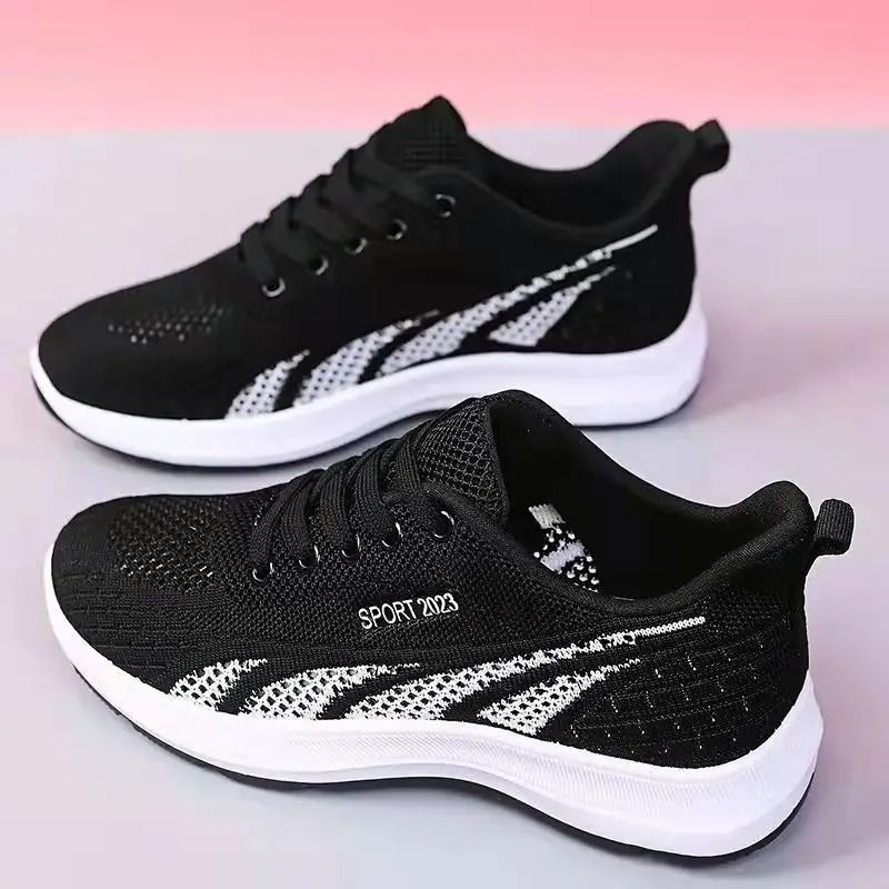 Women's Lightweight Running Shoes with Air Cushion and Breathable Mesh