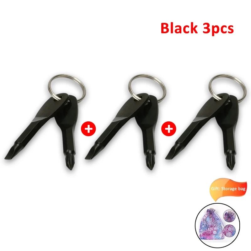 Multifunctional EDC Key Screwdriver | 60mm Self-Defense & Safety Interface