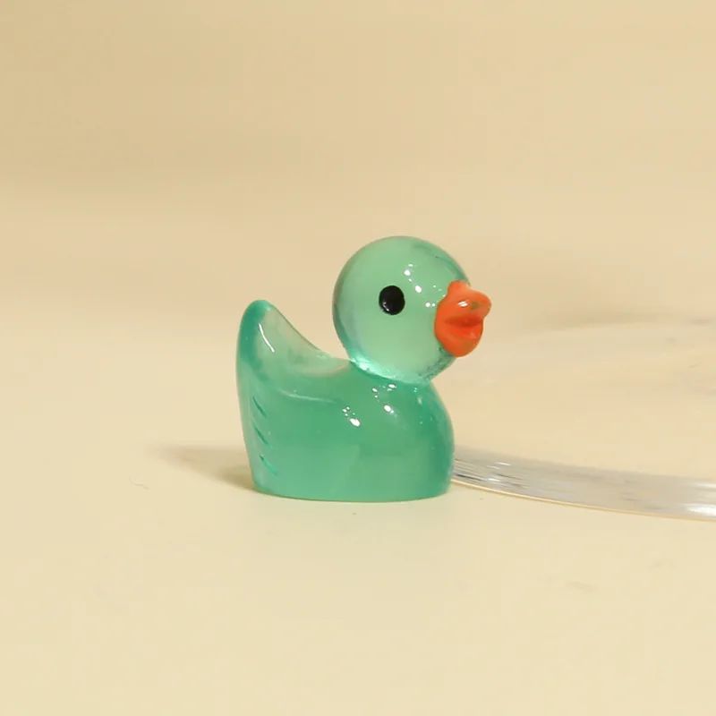 Glow in the Dark Mini Duck Figurines