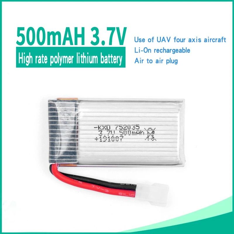 Rechargeable LiPo Battery for RC Airplanes and Remote Control Toys