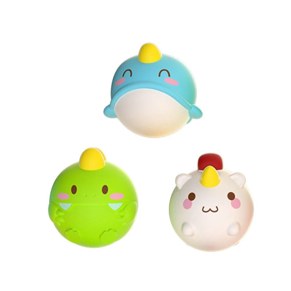 Luminous LED Animal Bath Toy with Water Induction