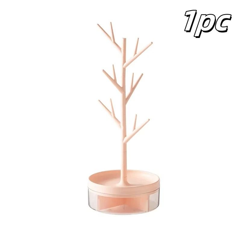 360-Degree Rotating Multi-Purpose Jewelry Rack