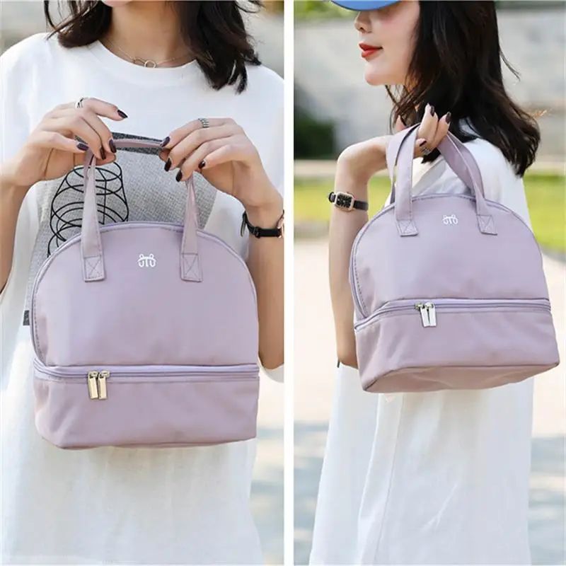 Portable Breast Milk Cooler Bag with Double-Layer Insulation for On-the-Go Moms