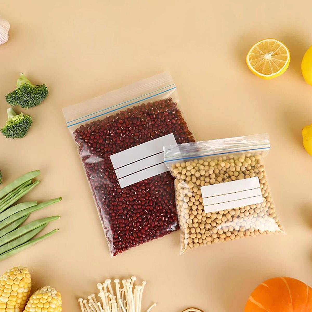 Double Tendon Food Preservation Sealed Bags