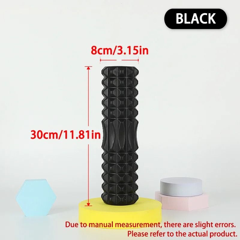 Foam Massage Roller Hollow Core Fitness Muscle Recovery Roller