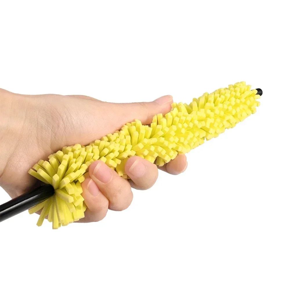 Easy Tire and Wheel Cleaning Brush
