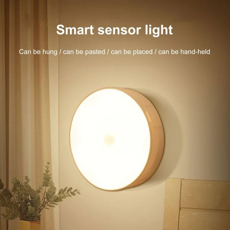 Smart Motion Sensor Night Light for Automatic Indoor Lighting