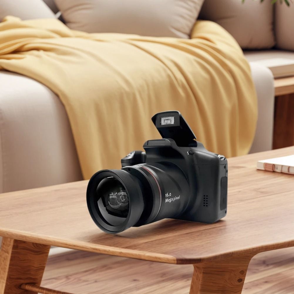 16MP Digital Camera Compact Vlogging Camera with 16X Zoom and LCD Screen