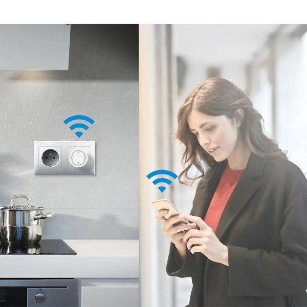 Smart Plug WiFi Socket Energy Monitoring, Voice Control, and Remote Access for Smart Homes