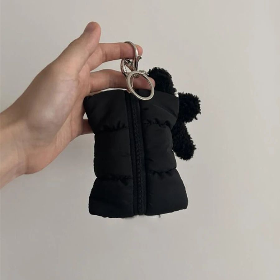 Cloud Mini Coin Purse & Lipstick Pouch - Small Makeup Bag + Key Case