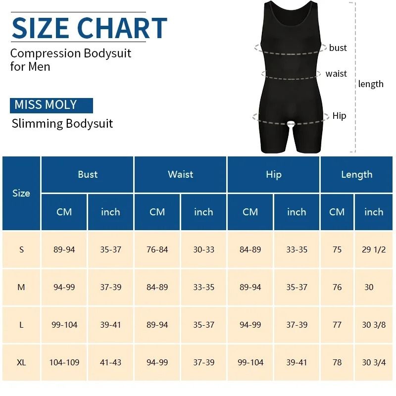 Mens Sleeveless Compression Bodysuit Shapewear Slimming Undershirt