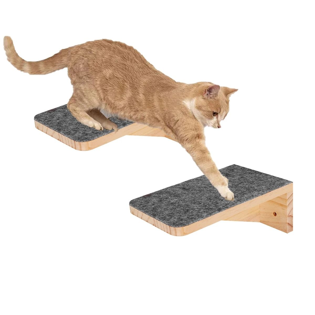 Professional Wall Mounted Corner Cat Climbing Shelf and Perch