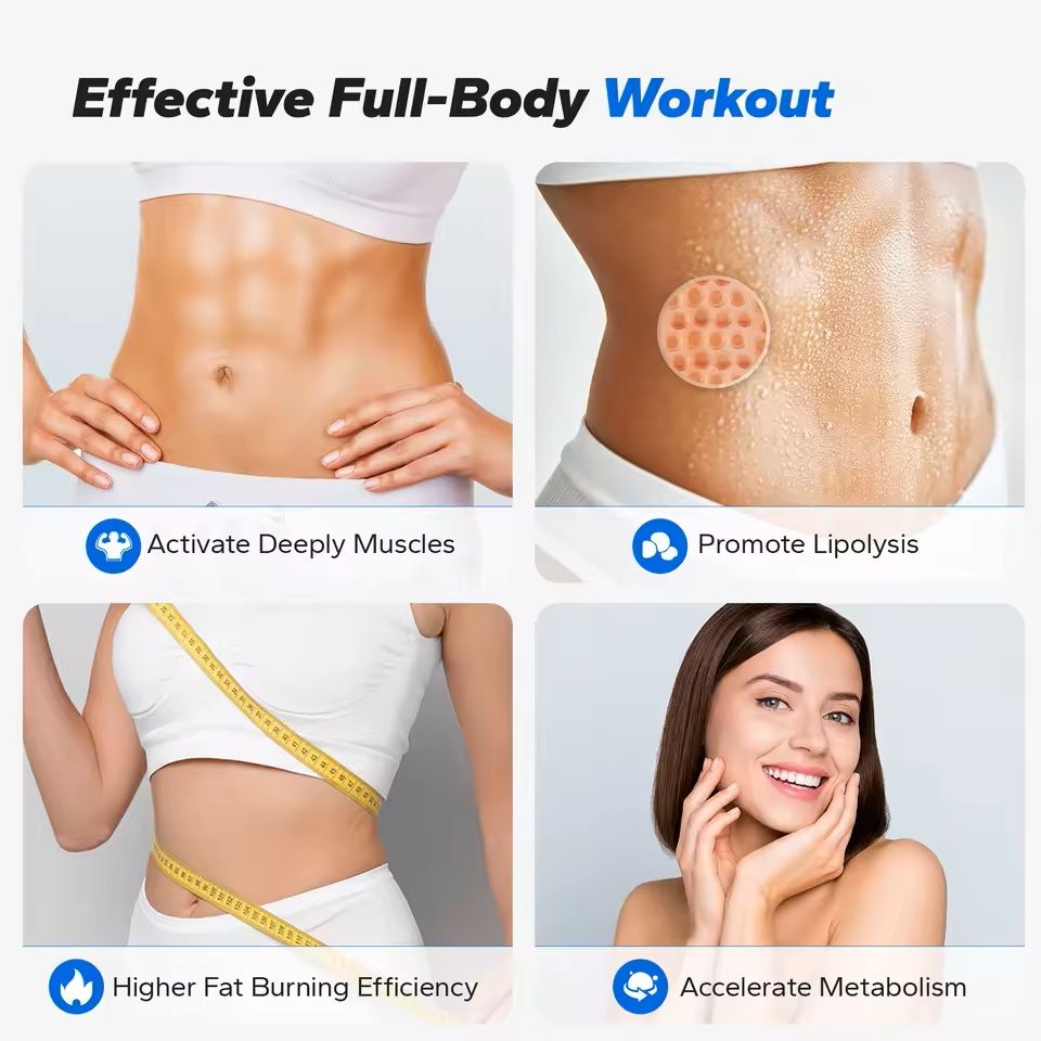Vibration Plate Exercise Machine for Lymphatic Drainage and Weight Loss