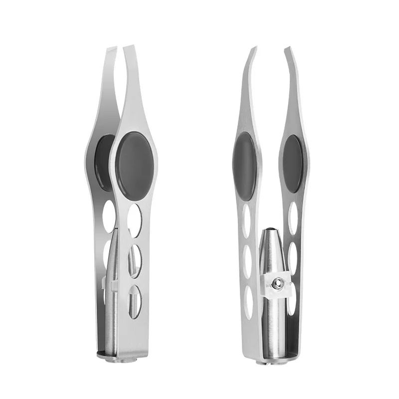 Precision LED Light Eyebrow Tweezer | Stainless Steel Smart Design Grooming Tool