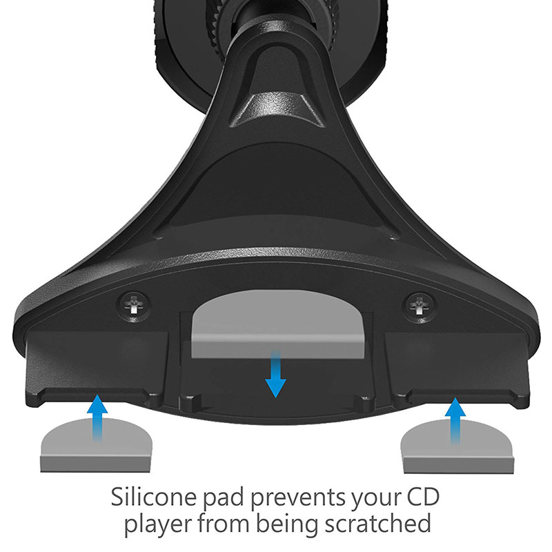 CD Slot Phone Stand for Car, Mobile Phone Holder Support, GPS Mount for iPhone, Samsung, Xiaomi, LG