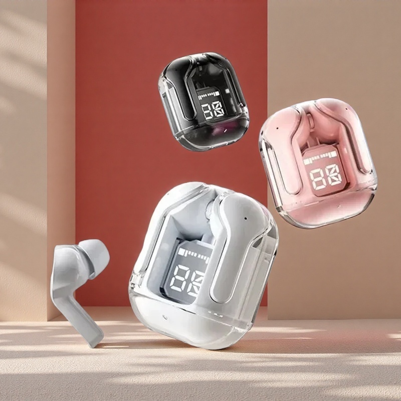 Mini Wireless Earbuds with LED Display Charging Case and Bluetooth
