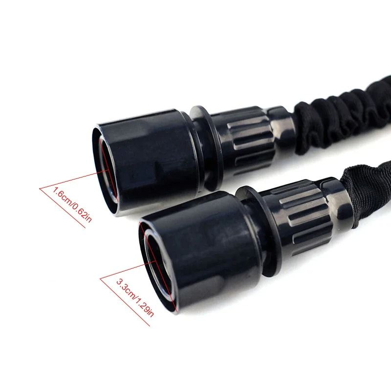 Expandable High Pressure Car Wash Hose with Multi Function Spray Nozzle
