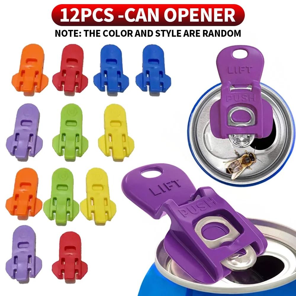 Commercial-Grade Beverage & Beer Can Opener – Durable Manual Lift & Push Tool