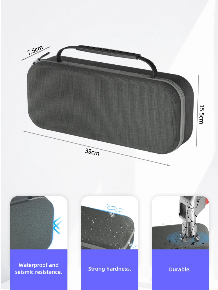 EVA Hard Case for PlayStation Portal Portable Travel Storage Bag for PS5 Console & Accessories