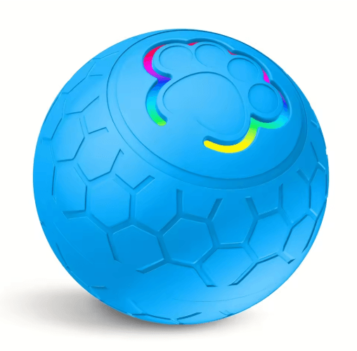 Smart Interactive Dog Toy Ball with Automatic Rolling & RGB Lights