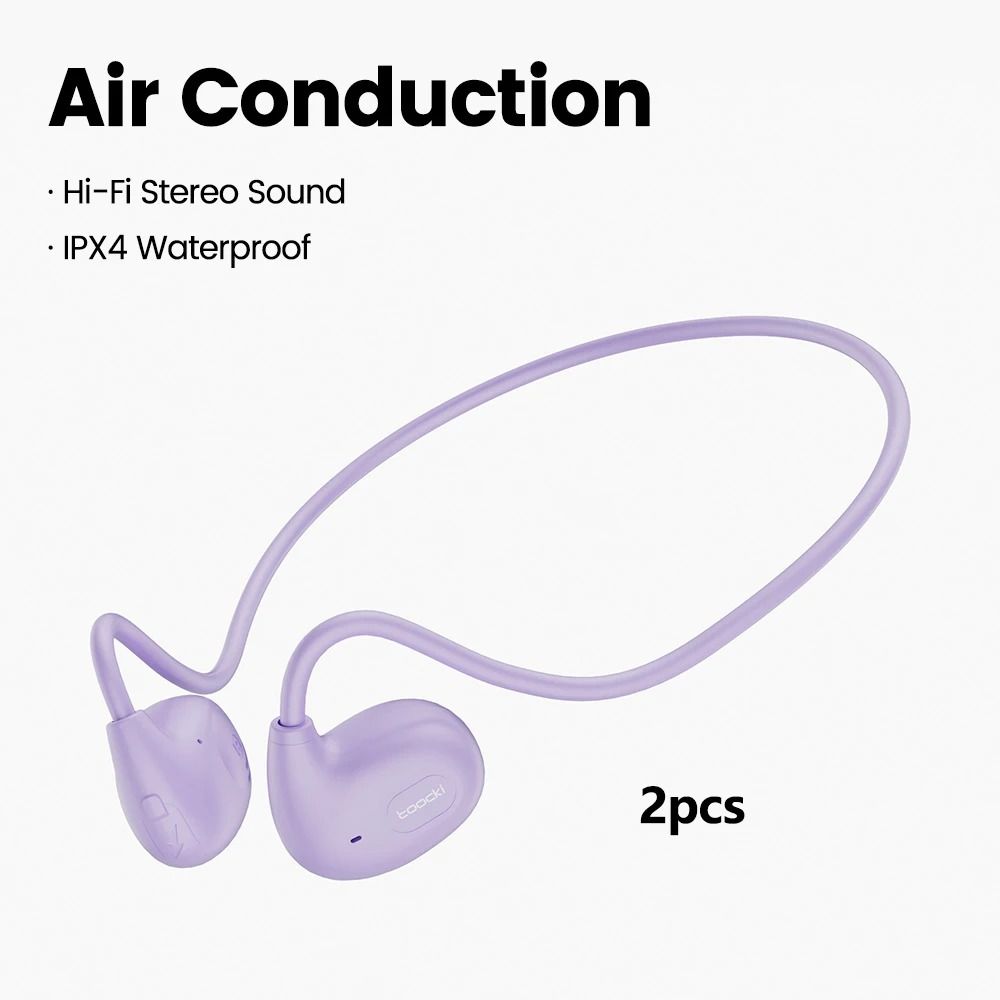Air Conduction Bluetooth Headphones with Microphone