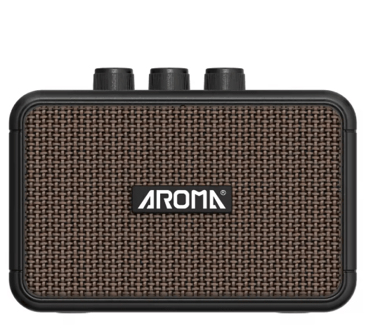 Aroma AG-04 Mini Guitar Amplifier – Portable Bluetooth Electric Guitar Practice Amp