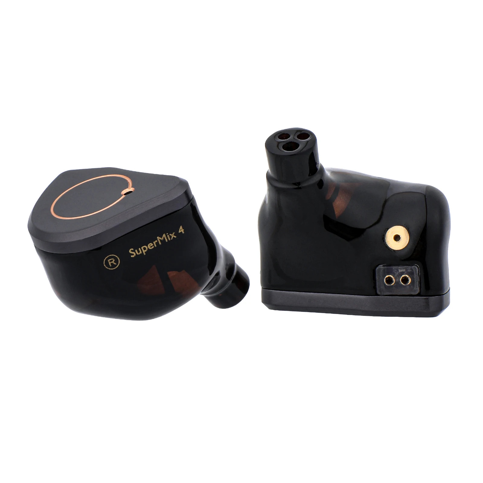 SIMGOT SuperMix 4, 1DD+1BA+1Planar+1PZT Hybrid HiFi Earphones | Oxygen-Free Silver-Plated Cable